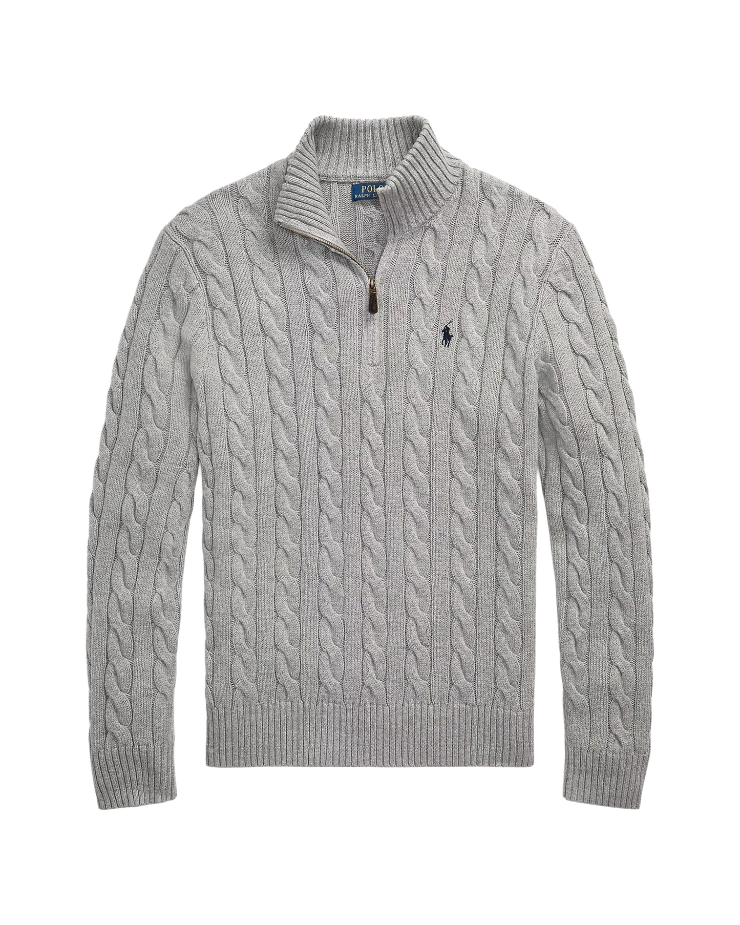 Camisola de algodão fecho-éclair curto