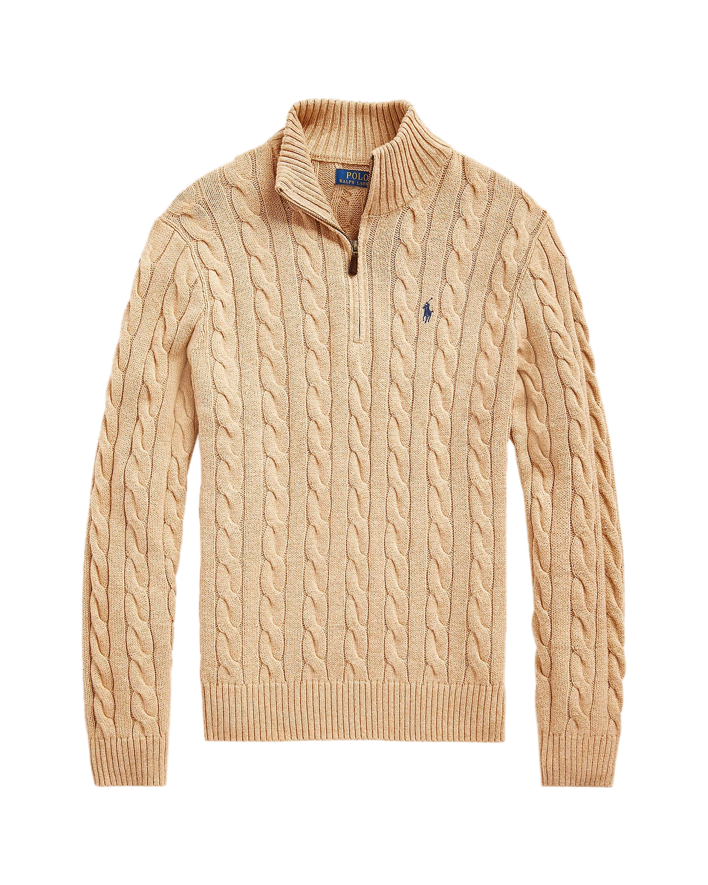 Camisola de algodão fecho-éclair curto