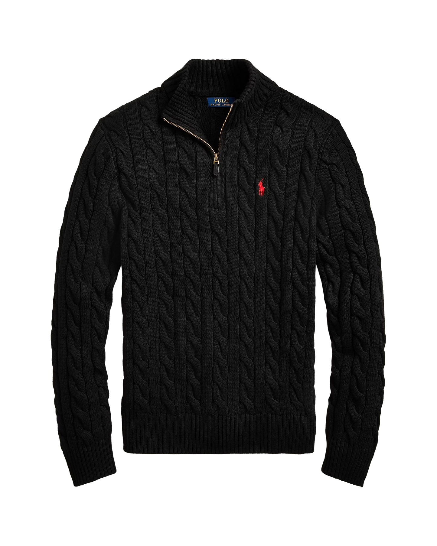Camisola de algodão fecho-éclair curto