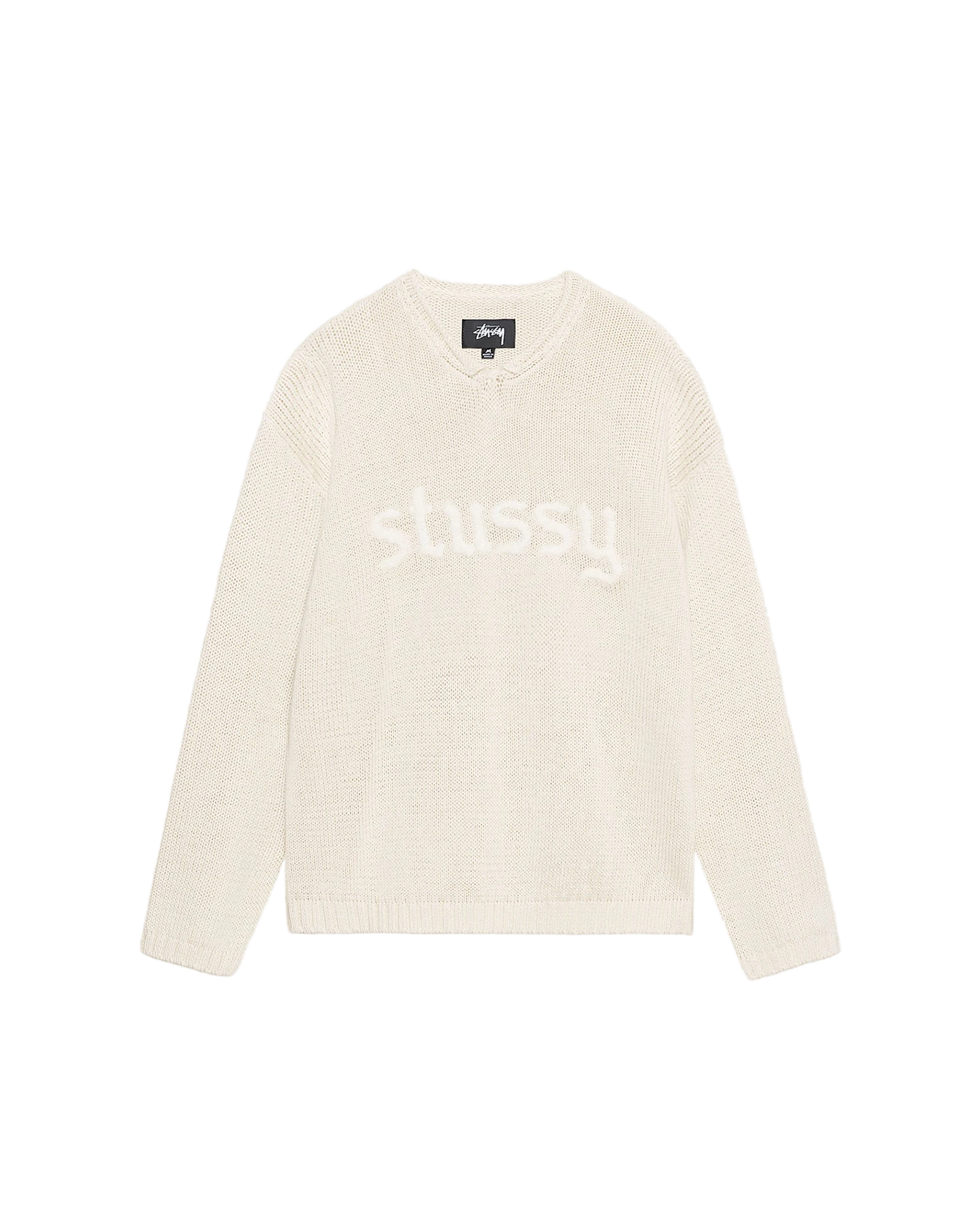 EMBROIDERED V-NECK SWEATER