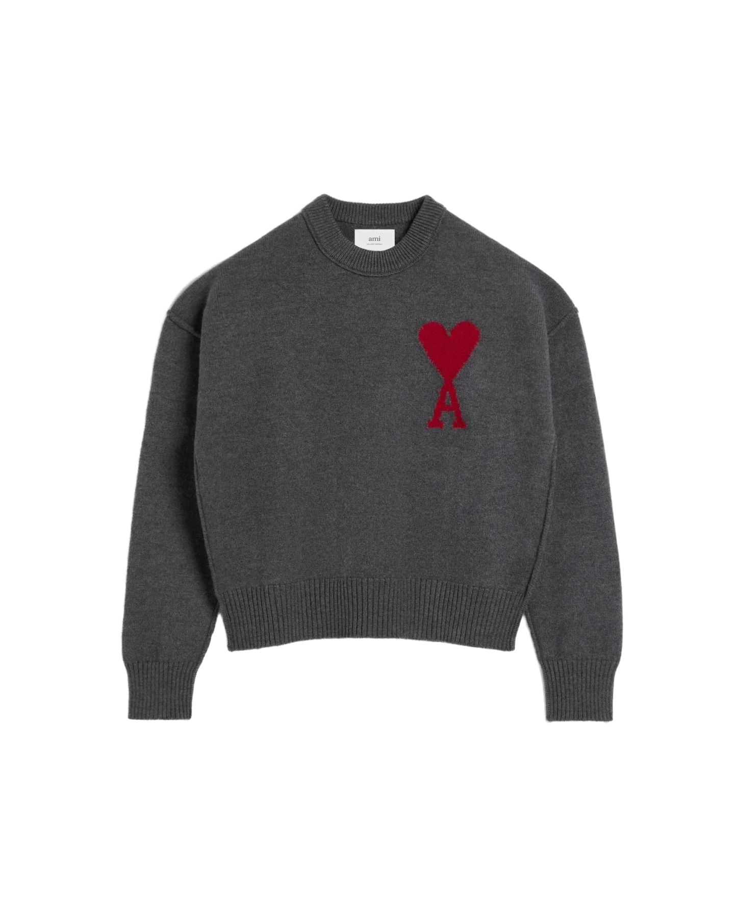 Black Wool de Coeur Sweater
