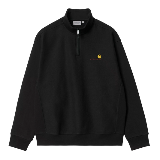 Half Zip Script Sweatshirt