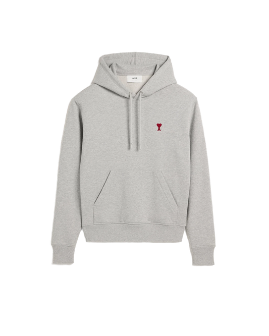 Grey Cotton de Coeur Hoodie
